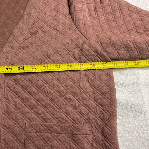 Madewell Womens Quilted Button-Up Cardigan Sweatshirt Small - Picture 11 of 15